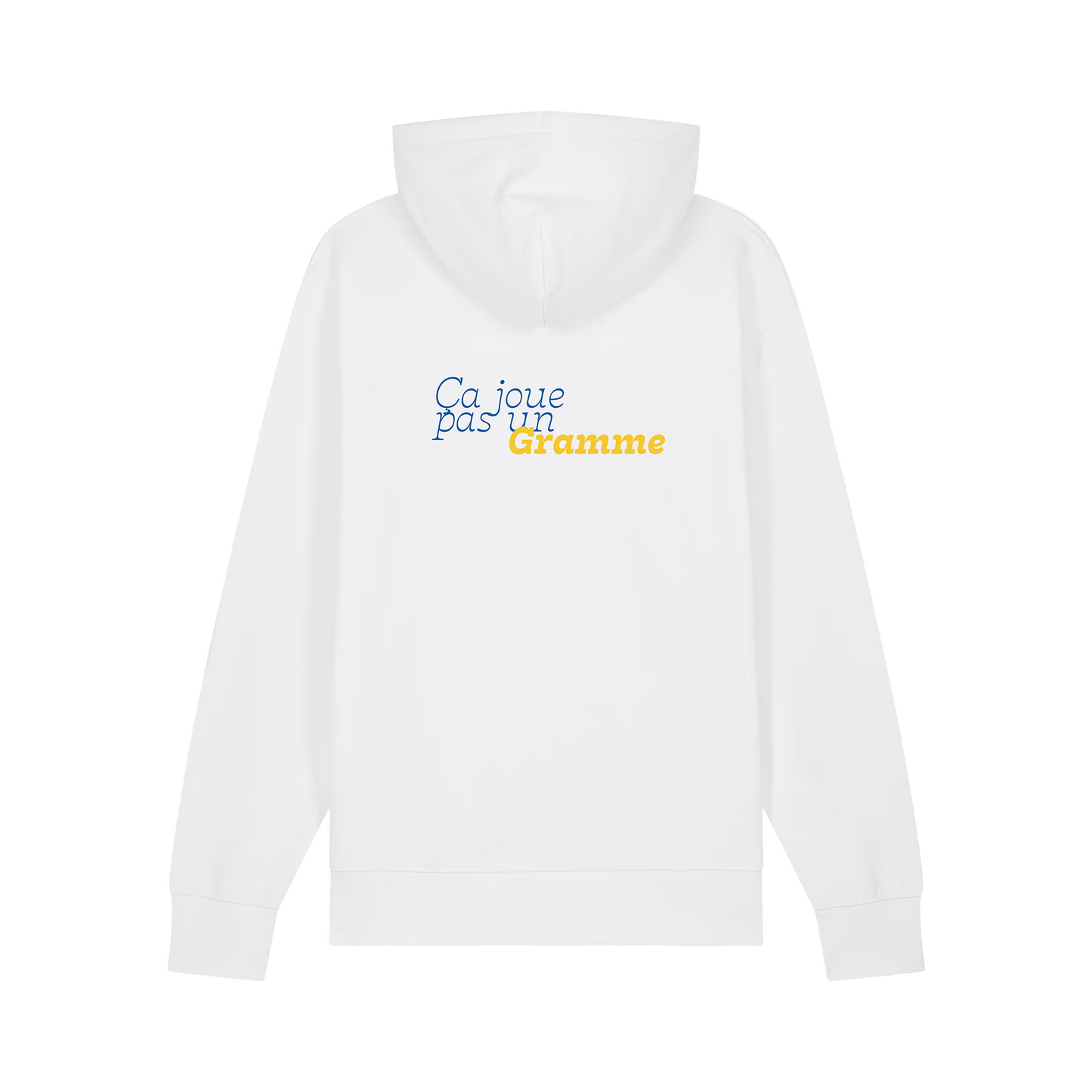 Sweat capuche "Ça joue pas un Gramme"