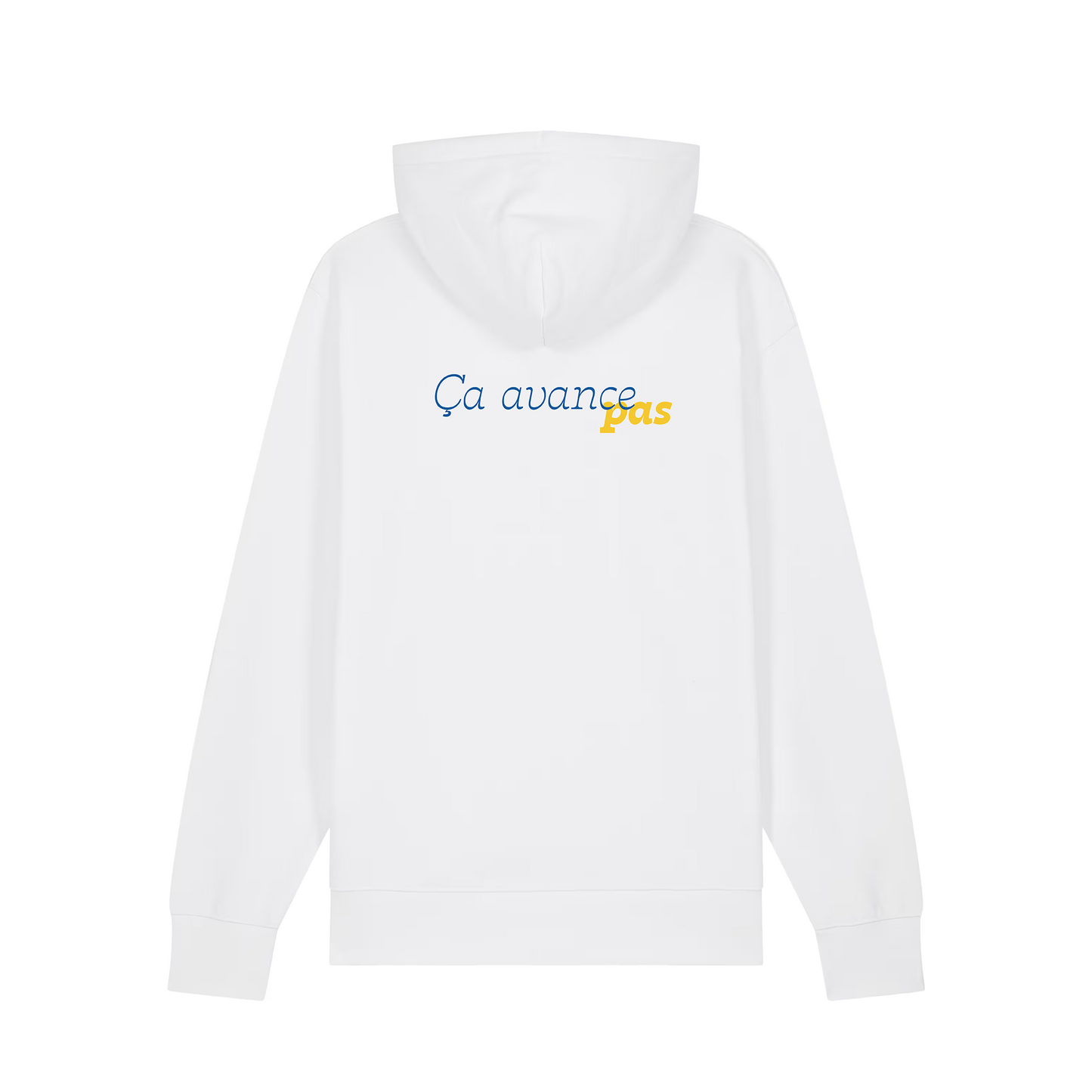 Sweat capuche "Ça avance pas"