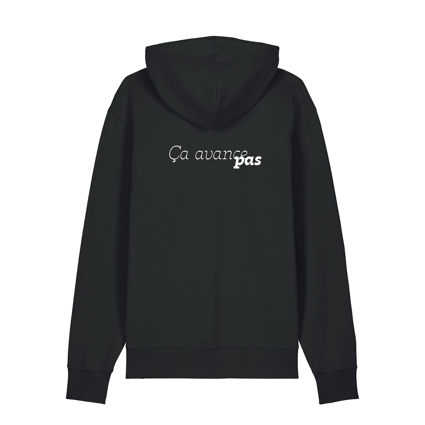 Sweat capuche "Ça avance pas"