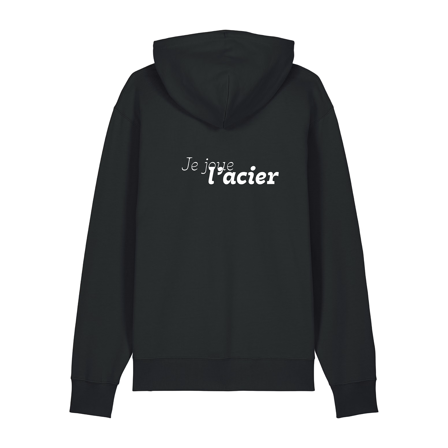 Sweat capuche "Je joue l’acier"