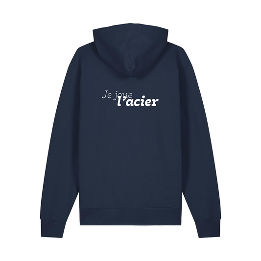 Hoodie "Je joue l’acier"